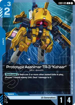 Prototype Asshimar TR-3 "Kehaar"