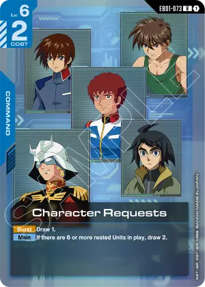 Character Requests