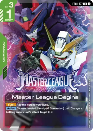 Master League Begins