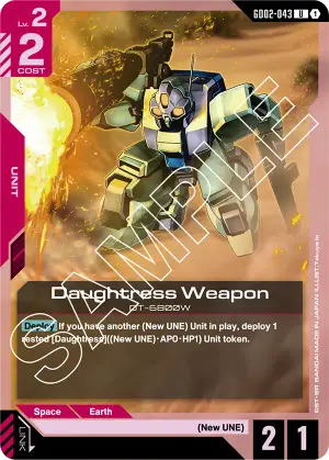 Daughtress Weapon