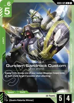 Gundam Sandrock Custom