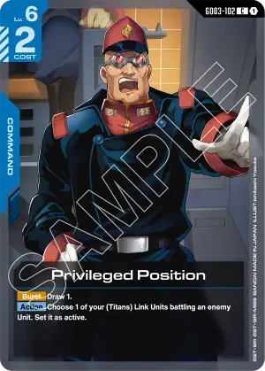 Privileged Position