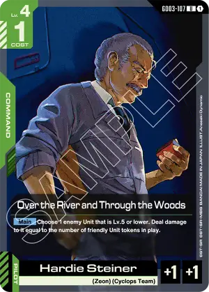 Over the River and Through the Woods
