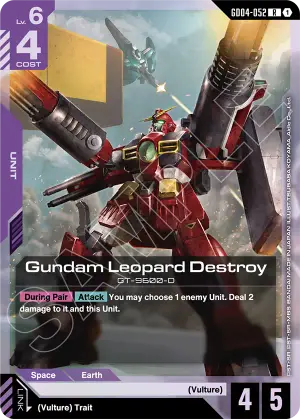 Gundam Leopard Destroy