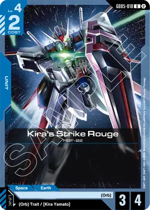 Kira's Strike Rouge