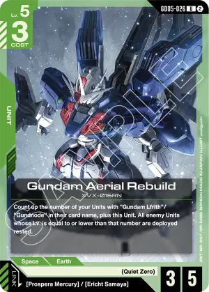 Gundam Aerial Rebuild
