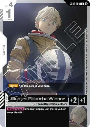 Quatre Raberba Winner