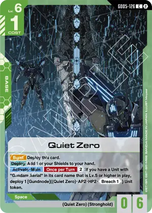 Quiet Zero