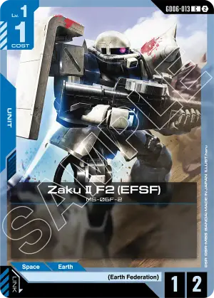 Zaku Ⅱ F2 (EFSF)