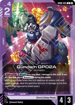 Gundam GP02A