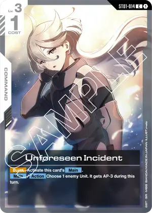 Unforeseen Incident